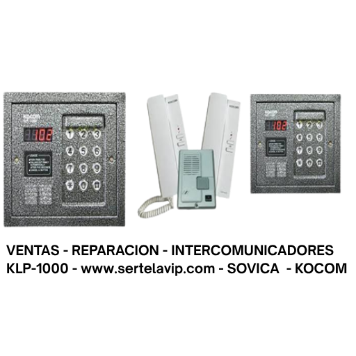 Intercomunicadores Digitales Sovica KLP-1000