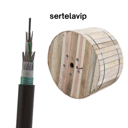 Cable de Fibra Óptica Multimodo 48 Hilos OM3 OM4 Armado Bobina y Sección